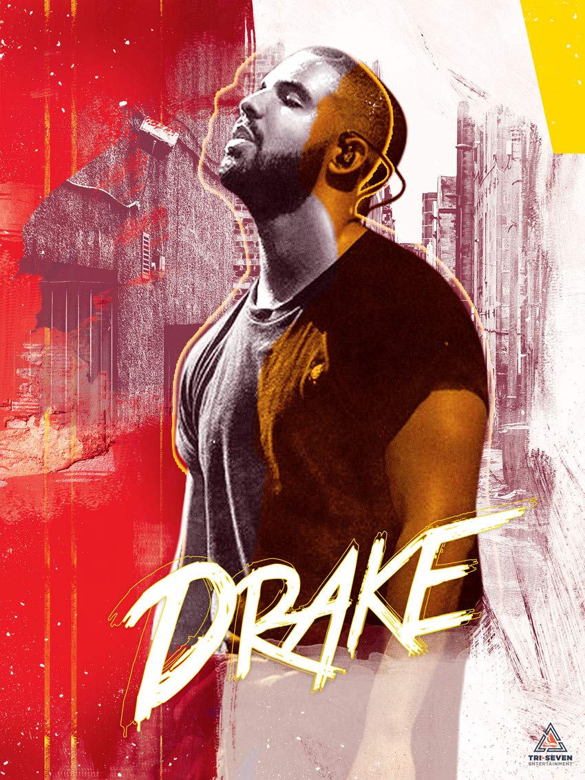 Amazon.com: 777 Tri-Seven Entertainment Drake Poster Wall Artwork
